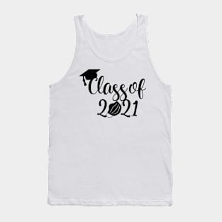 class of 2021 black Tank Top